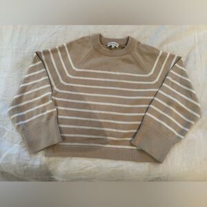 White + Warren organic cotton raglan sweater